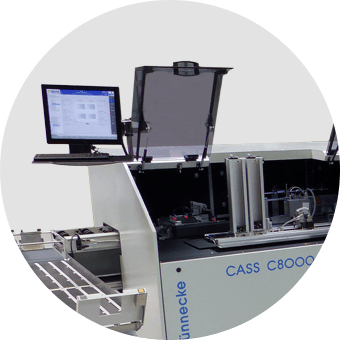 CASS C8000 Kuvertierer