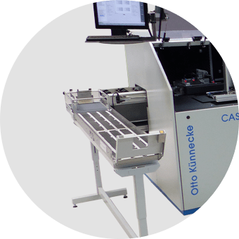 CASS C8000 Nachverarbeitung